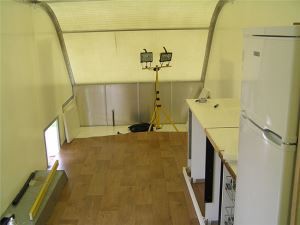 Fiberglass Caravan Floor Panel