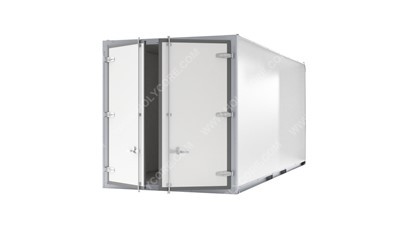 Léttir og sterkir færanlegir geymsluílát úr FRP PP honeycomb panel